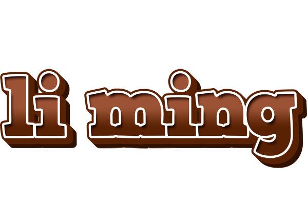 Li Ming brownie logo
